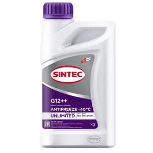 Антифриз Sintec Antifreeze Unlimited G12 Violet -40 (Старый Арт. 801502) SINTEC арт. 990565