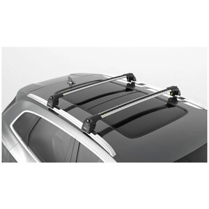 Автобагажник-поперечины Turtle Air2 для Opel Astra H универсал, серый