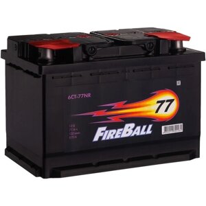Автомобильный аккумулятор FireBall 6СТ-77NR 276x175x190