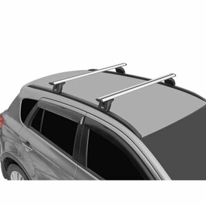 Багажник на крышу LUX дуги аэро-тревел (82мм) 1,1м на Хендай Крета 2021-2022, арт:21141-50