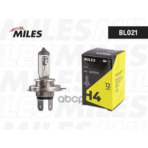 Bl021 Miles Лампа H4 60/55W 12V Miles арт. BL021