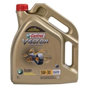 CASTROL Vecton Fuel Saver 5W-30 E6/E9 Масло моторное для коммерческой техники (5л)