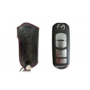 Чехол для ключа зажигания Mazda 4 кнопки