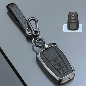 Чехол для смарт ключа из цинкового сплава Toyota A3 (черный)