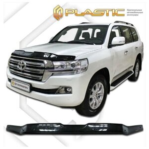 Дефлектор капота для Toyota Land Cruiser 200 2015-2021 Classic черный