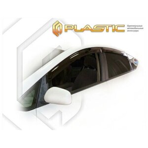 Дефлекторы боковых окон для Toyota Prius Правый руль 2003-2011 Classic полупрозрачный
