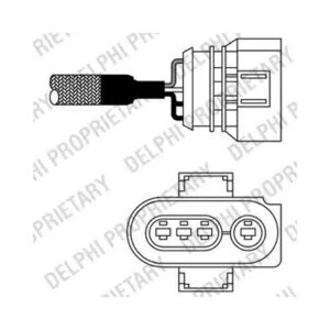 Delphi ES1098712B1 лямбда зонд delphi ES1098712B1 AUDI A4/A6 1.8T