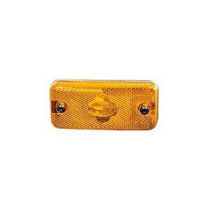 DEPO 5511405NAE 551-1405N-AE_фонарь габаритный желтый с уплотнением AMP JPT лампочка W5W\ Omn RVI Premium, DAF 95XF