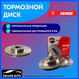 Диск тормозной FENOX BMW 1 E81/E87/3 E90/91 1.6-3.0 05- задний вентилируемый D 300 мм TB219316