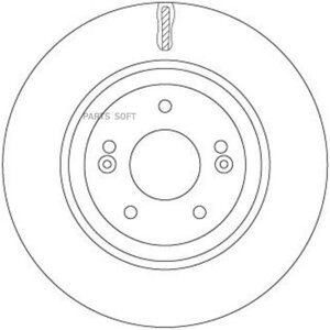 Диск тормозной передний hyundai i40kia optima vent d_320mm zf russia df7592 zfr, ZF RUSSIA DF7592ZFR (2 шт.)