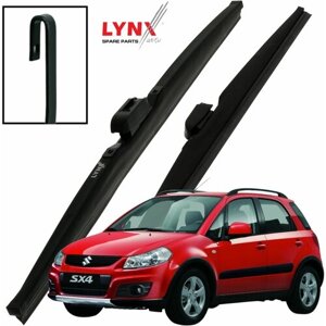 Дворники Suzuki SX4 (1) Classic Сузуки SX4 хэтчбек 5 дв рест 2010 2011 2012 2013 2014 2015 2016 Щетки стеклоочистителя зимние 650мм-350мм к-т 2шт