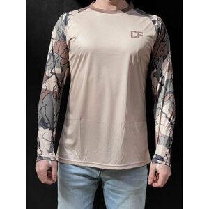 Джерси CF Camo sleeves brown, р-р. S