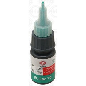 Elring 700.521 герметик анаэробный (10 мл) EL-loc 70 BLUE-GREEN universal /фиксатор резьбы высокопрочный /T=180C elring 700.521