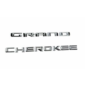 Эмблема Grande Cherokee хром