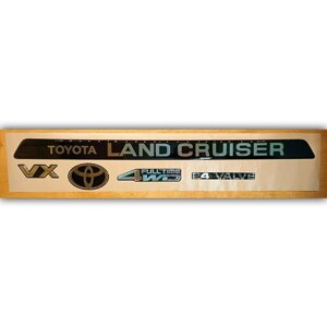 Эмблемы для Toyota Land Cruiser FJ80 полный комплект