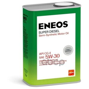 ENEOS Super Diesel Cg-4 5w30 Масло Моторное Полусинтетическое. 0,94л Eneos В Подольске