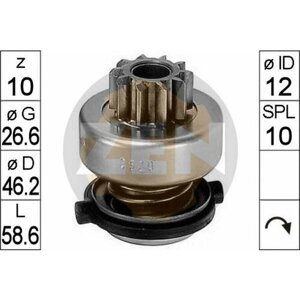 ERA ZN0520 ZN0520 Бендикс стартера