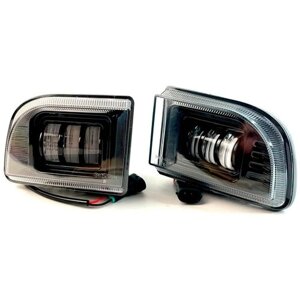 Фары противотуманные светодиодные LED Sal-man 50W 3000K/6000K Chevrolet Lacetti двухрежимные