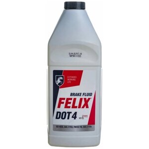 FELIX Жидкость тормозная ДОТ-4 Тосол Синтез /910 г/ 430130006