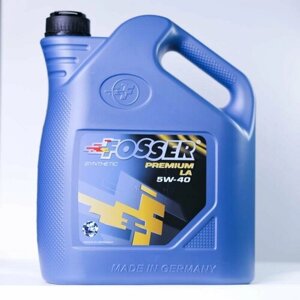 Fosser premium LA 5W40 5 л. синтетическое моторное масло 5W-40