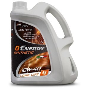 G-Energy Масло Моторное G-Energy Synthetic Long Life 10W-40 Синтетическое 4 Л 253142395