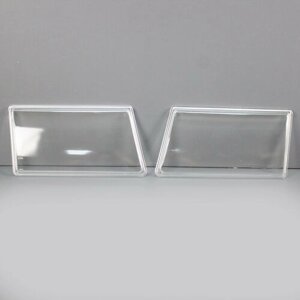 Гладкие стекла фар на ВАЗ 2108, 2109, 21099 (стекло) (лев, прав.)