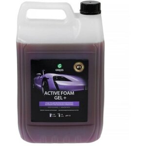 GRASS Шампунь для бесконтактной мойки Grass Active Foam Gel Plus, 6 кг (1:80-1:250)