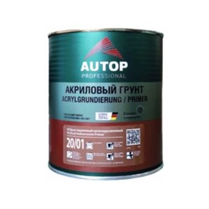 Грунт Autop антикоррозионный 1К Acryl Anticorrosive Primer 20/01, черный, акриловый,1.0 кг)