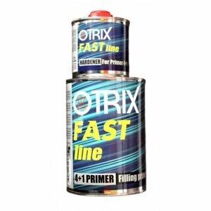 Грунт OTRIX акриловый 4+1 серый FAST LINE 0,8 л+0,2 л