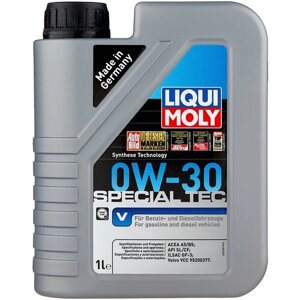 HC-синтетическое моторное масло LIQUI MOLY Special Tec V 0W-30, 1 л, 1 шт.