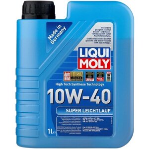 HC-синтетическое моторное масло LIQUI MOLY Super Leichtlauf 10W-40, 1 л