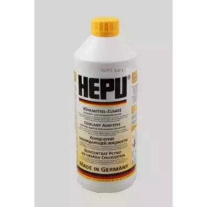 HEPU P999YLW Антифриз HEPU Coolant G11 концентрат желтый 1,5 л P999-YLW