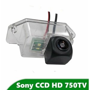Камера заднего вида CCD HD для Mitsubishi Lancer X (2007 - 2017) Седан"