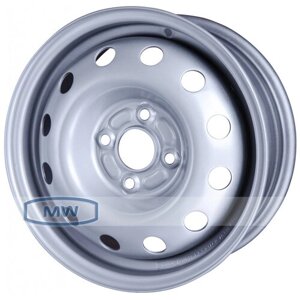 Колесные штампованные диски Magnetto 14013 5.5x14 4x100 ET49 D56.5 Серебристый (14013)