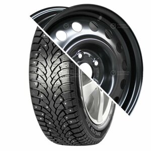 Колесо в сборе R15 Pirelli Formula Ice 185/60 T 88 + ТЗСК Тольятти Polo, Rapid