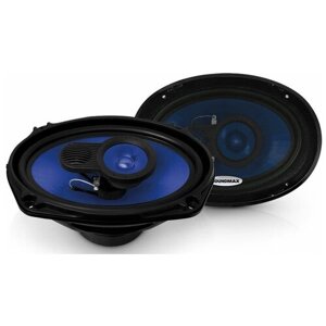 Колонки автомобильные SOUNDMAX SM-CSE693, 15x23 см (6x9 дюйм. комплект 2 шт.