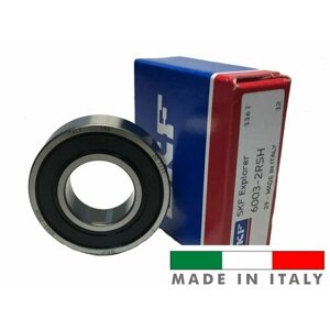 Комплект 6 шт. Подшипник 6003-2RS (180103) SKF Швеция. Made in Italy