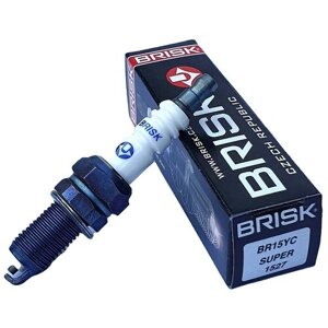 Комплект свечей зажигания BRISK BR15YC (аналог NGK DPR6EA-9)