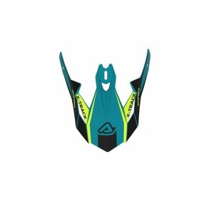 Козырёк Acerbis для шлема X-TRACK 22-06 Green/Black