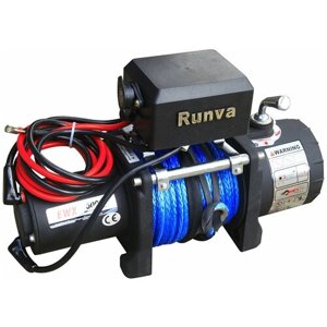 Лебедка Runva EWX 5000 SR, 2268 кг, 12V, синтетический трос