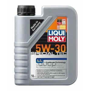 Liqui moly Liquimoly 5W30 Special Tec Ll (1L) Масло Моторное ! Синт Api Sl/Cf, Acea A3/B4