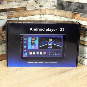 Магнитола Android Player Z1 для автомобиля Android, 2 din, 9 дюймов. Автомагнитола WIFI, Bluetooth, GPS-навигация, MP5-плеер. Магнитофон в машину с сенсорным экраном