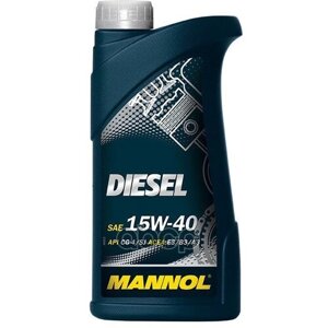 MANNOL Mannol Diesel 15W40 Масло Моторное Минеральное (1L)