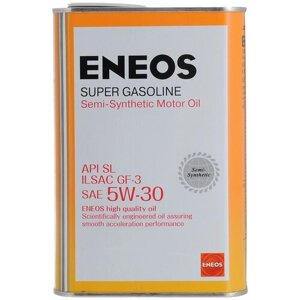 Масло моторное ENEOS "Super Gasoline", полусинтетическое, 5W-30, 0,94 л