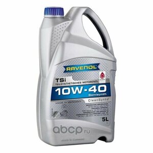 Масло моторное Ravenol TSI 10W-40 полусинтетическое 5 л 4014835724150