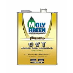 Масло Трансм. Для Вариаторов Moly Green Cvtf 4Л 0470166 MOLYGREEN арт. 0470166