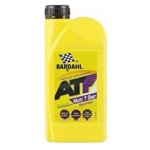 Масло трансмиссионное Bardahl ATF Multi 7 Gear, 1 л