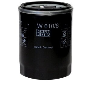 Масляный фильтр MANN-filter W 610/6