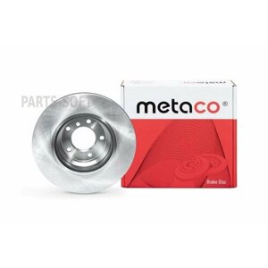 METACO 3050-384 Диск тормозной передний вентилируемый