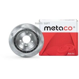 METACO 3060-221 Диск тормозной задний
